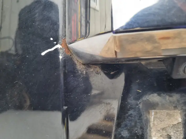 Nissan Pathfinder III R51 TYLNA TYLNIA KLAPA BAGAŻNIKA TYŁ czarna czarny