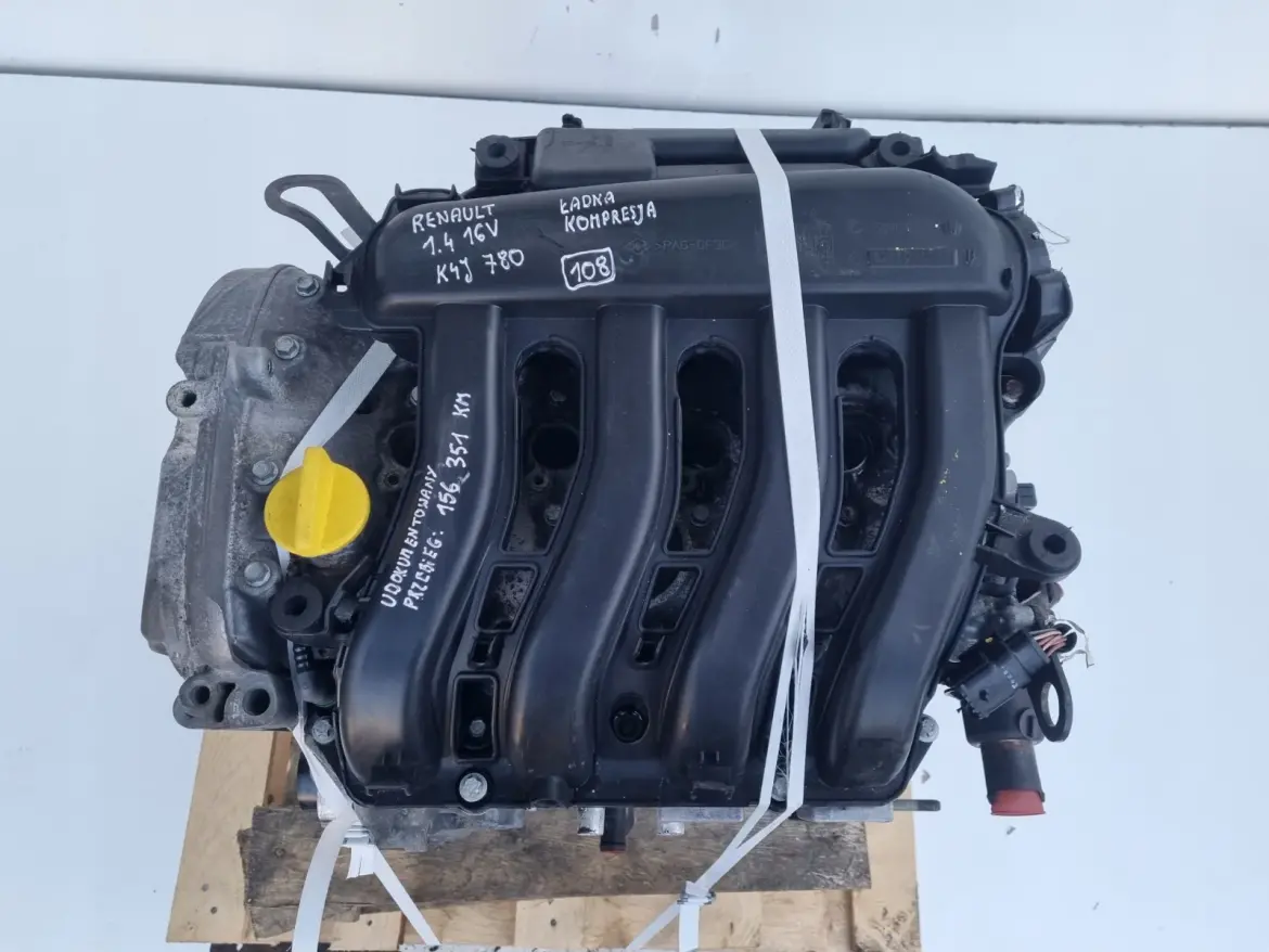 SILNIK KOMPLET Renault Modus 1.4 16V 98KM ładna kompresja K4J780