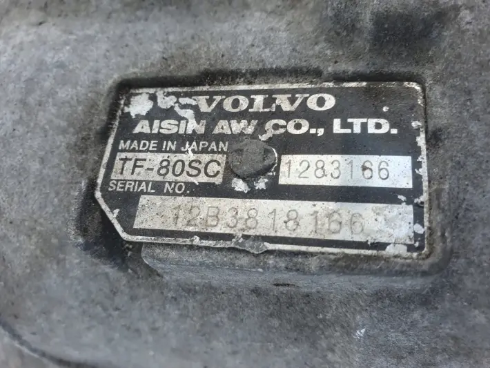 Volvo V50 2.0 D D3 D4 AUTOMATYCZNA SKRZYNIA BIEGÓW TF-80SC 1283166