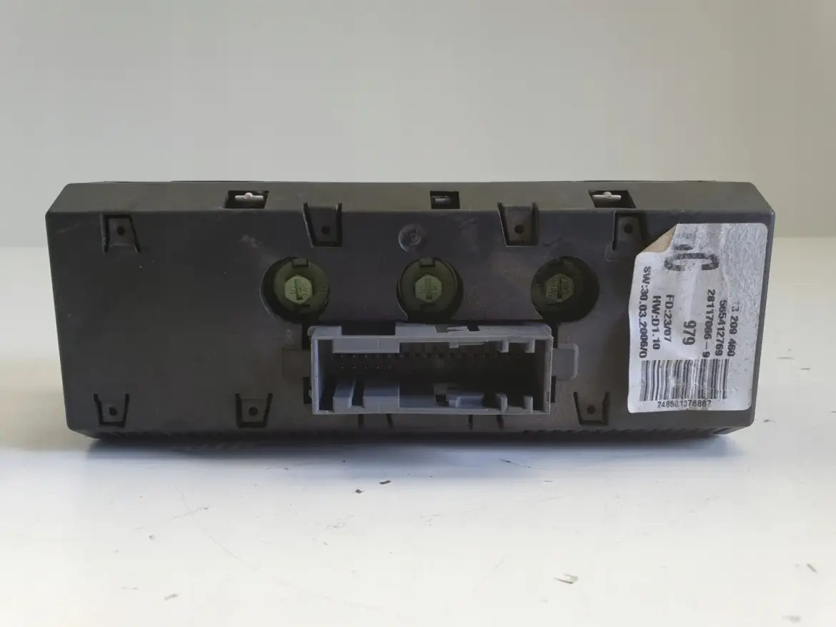 Opel Corsa D Meriva A WYŚWIETLACZ RADIA Ekran 13209460