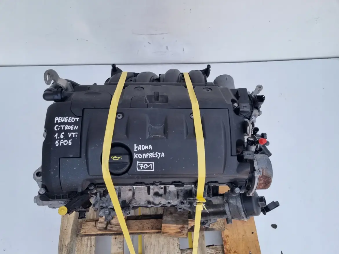SILNIK KOMPLET Peugeot 207 208 308 3008 5008 1.6 16V VTI 116tyś 5F05