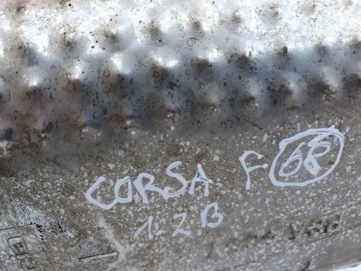 Opel Corsa F 1.2 12V WYDECH TŁUMIK rura wydechowa