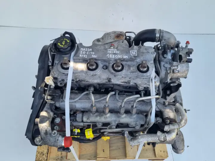 SILNIK KOMPLET Mazda 6 Mazda6 II GH 2.0 MZR-CD CITD 140KM tylko 188tyś RF7J