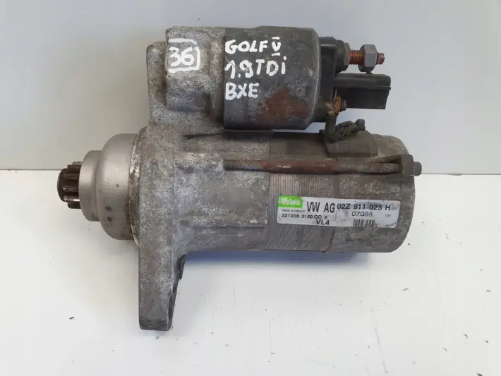 VW Golf V 1.9 TDI ROZRUSZNIK valeo 02Z911023H