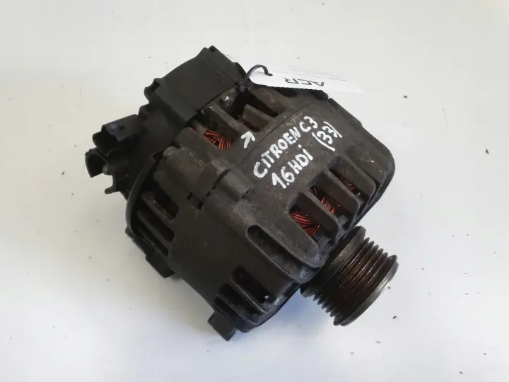 Citroen C3 II 1.6 HDi ALTERNATOR Valeo 9678048880 CL15