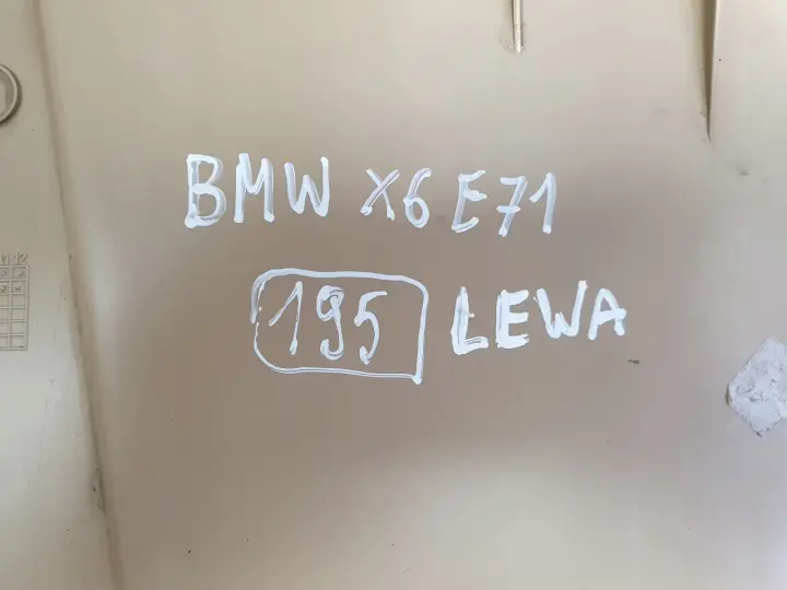 BMW X6 E71 LEWA OSŁONA SŁUPKA Obudowa 6979847