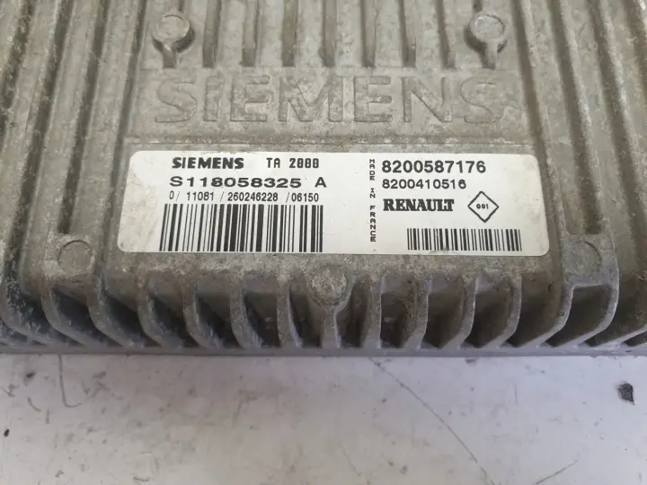 Renault Scenic II 1.6 16V STEROWNIK SKRZYNI BIEGÓW