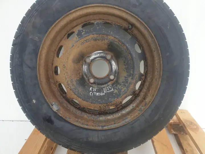 Peugeot Citroen KOŁO ZAPASOWE zapas 195/65 R15 4x108 ET27 2150752