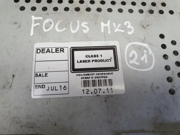 Ford Fiesta MK7 RADIOODTWARZACZ Radio CD AA6T-18C815-HB