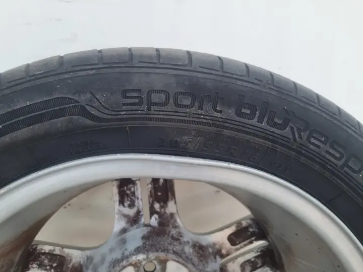 Passat B5 FELGA ALUMINIOWA KOŁO ZAPASOWE zapas 205/65 R16 5x112 3B0601025G