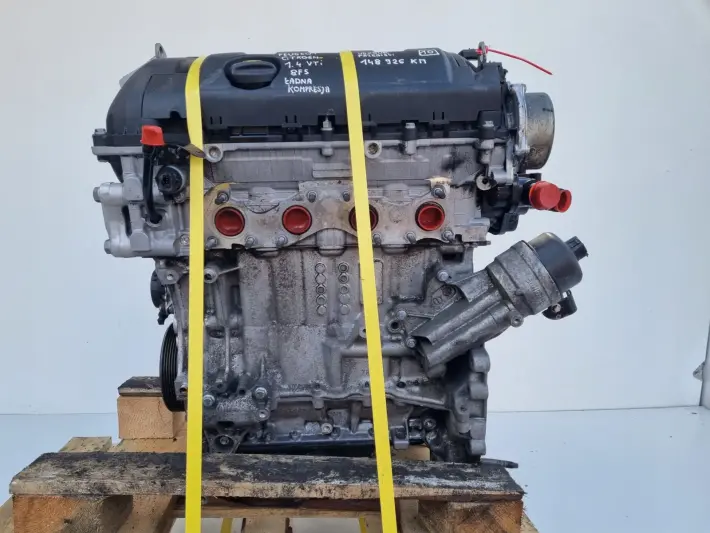 SILNIK KOMPLET Citroen C4 II 1.4 16V VTI ładna kompresja 8FS