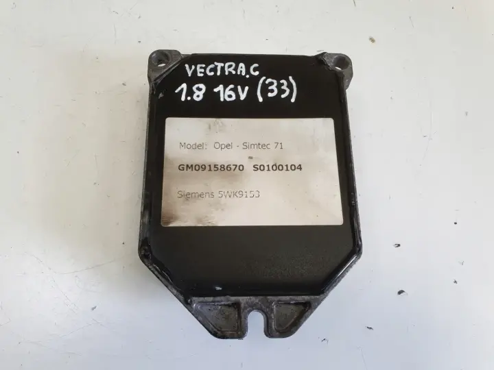 Opel Vectra C 1.8 16V STEROWNIK SILNIKA komputer 09158670