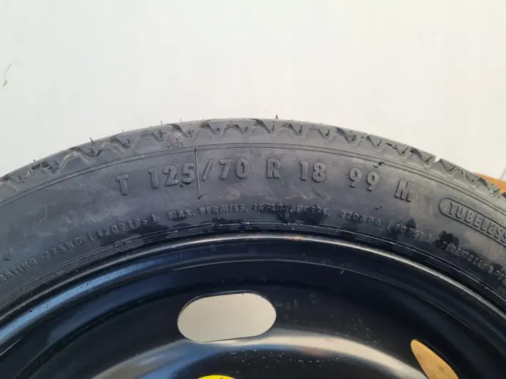 Audi Seat Vw Skoda KOŁO DOJAZDOWE dojazdówka 125/70 R18 1K0601027B