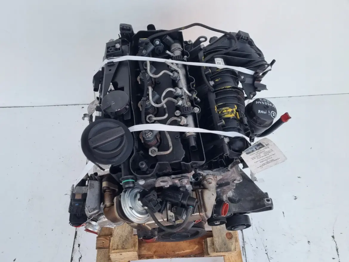 SILNIK KOMPLET BMW E60 E61 2.0 D DIESEL 156tyś N47D20A