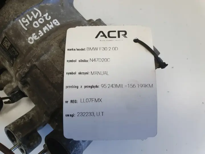 BMW F30 2.0 D SPRĘŻARKA KLIMATYZACJI 9330829-02