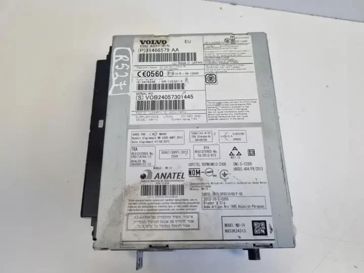 Volvo V40 II V60 S60 II CZYTNIK PŁYT CD radio nawigacja 31466579 31466579AA