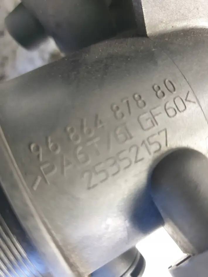Volvo S40 II V50 1.6 D PRZEPUSTNICA 9686487880 oryginał
