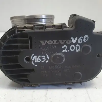 Volvo S60 II V60 2.0 D D3 PRZEPUSTNICA 31216665 bosch 0280750520
