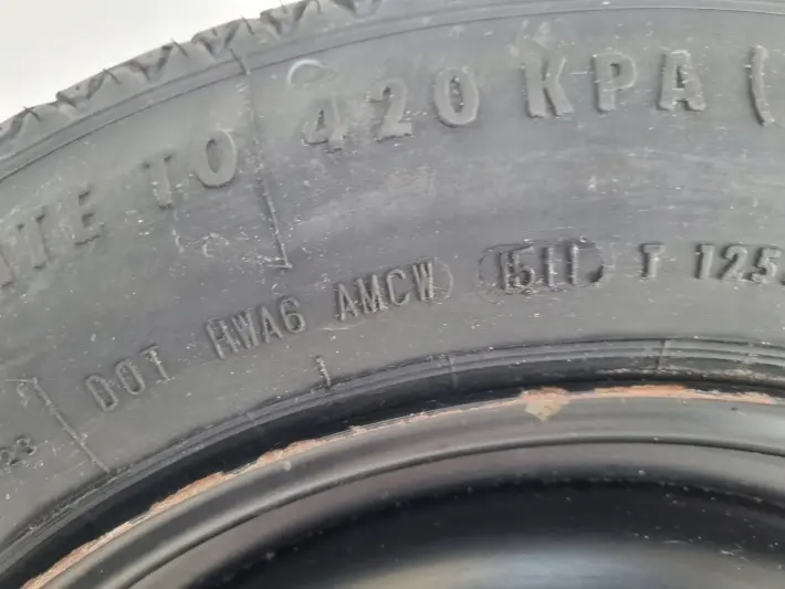 Ford C-Max Focus Mk3 III KOŁO DOJAZDOWE dojazdówka 125/90 R16 5x108 AM51BA