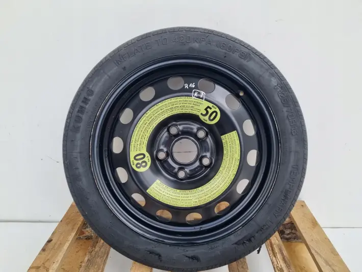 Audi Seat Vw Golf VI KOŁO DOJAZDOWE dojazdówka 125/70 R16 1K0601027S 5x112