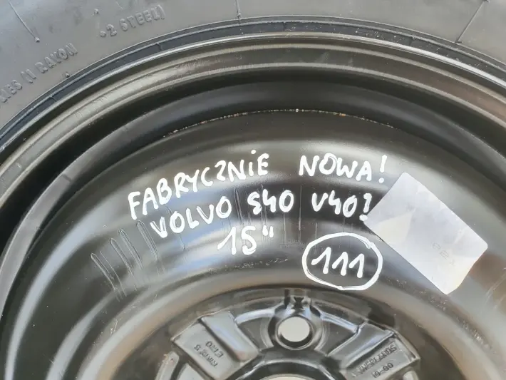 Volvo S40 V40 KOŁO DOJAZDOWE DOJAZDÓWKA 125/90 R15