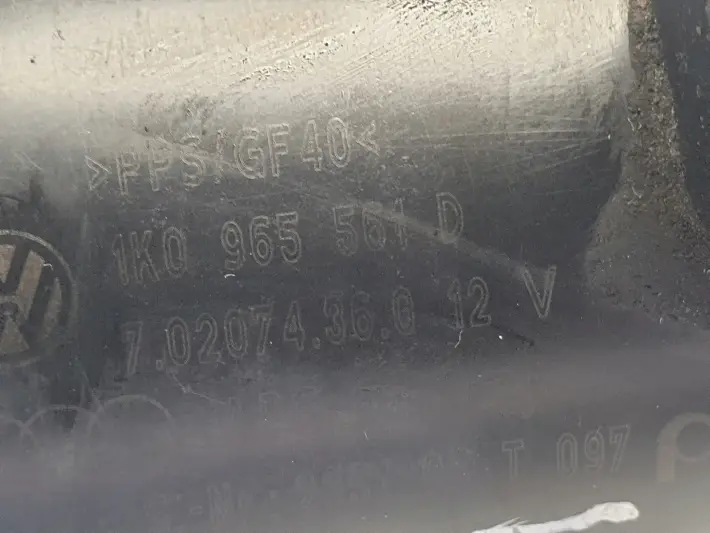 VW Golf 2.0 TFSI DODATKOWA POMPKA WODY 1K0965561D