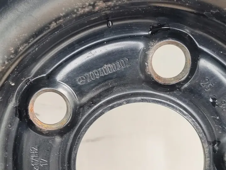 Mercedes CLK W209 KOŁO DOJAZDOWE dojazdówka 125/80 R17 5x112 2094000302