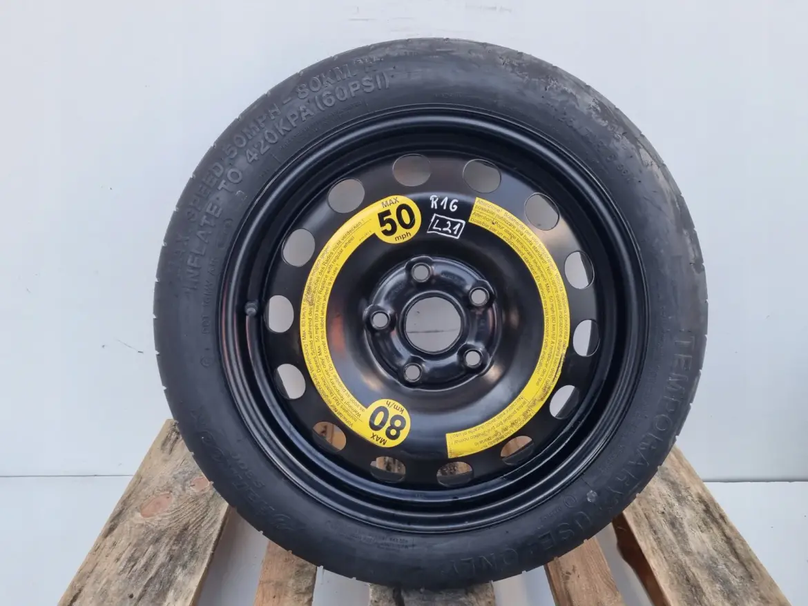 Audi Seat Vw Golf V KOŁO DOJAZDOWE dojazdówka 125/70 R16 1K0601027F 5x112