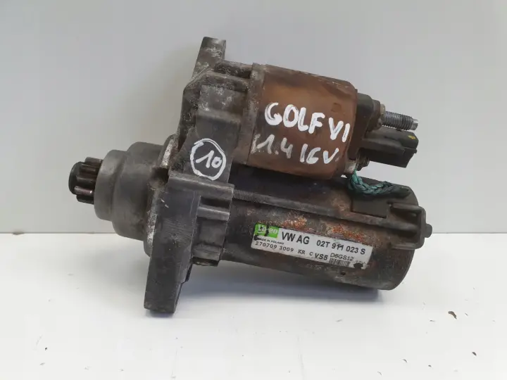 VW Golf VI 1.4 16V ROZRUSZNIK valeo 02T911023S