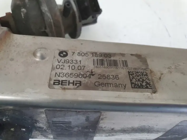 BMW E87 E90 E91 2.0 D CHŁODNICA SPALIN EGR 7805189