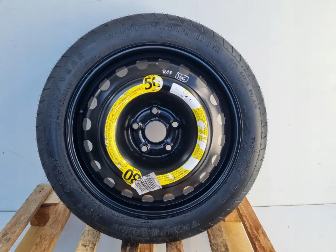 Audi A4 B6 B7 KOŁO DOJAZDOWE dojazdówka 125/80 R17 5x112 8E0601027C