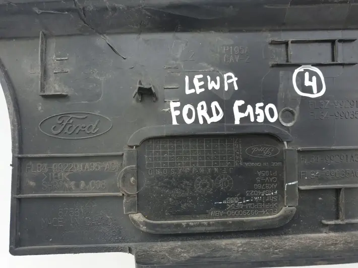 Ford F150 15-20r OSŁONA TYLNEJ PAKI LEWA lewy tył