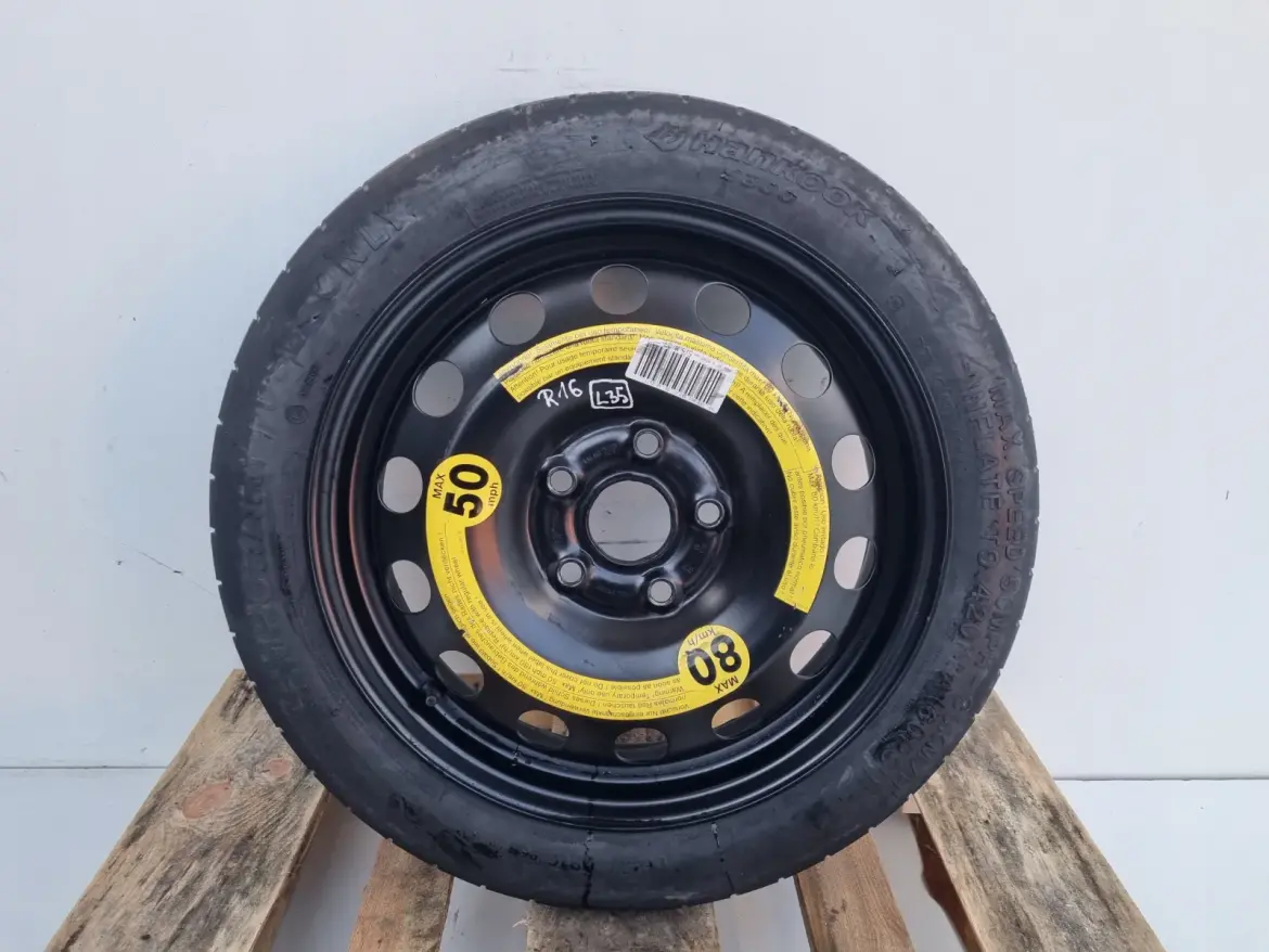 Audi Seat Vw Golf V KOŁO DOJAZDOWE dojazdówka 125/70 R16 1K0601027F 5x112