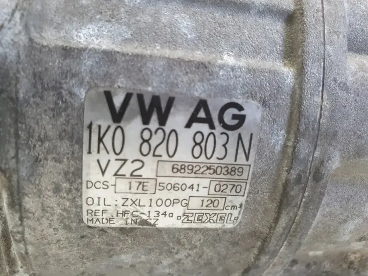 VW Golf V 2.0 TDI SPRĘŻARKA KLIMATYZACJI pompa 1K0820803N