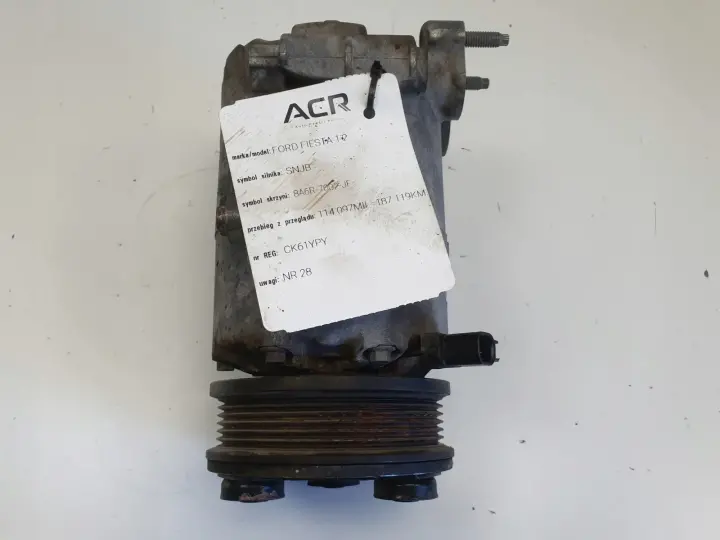 Ford Fiesta MK7 1.25 SPRĘŻARKA KLIMATYZACJI AP31-19D629-AC
