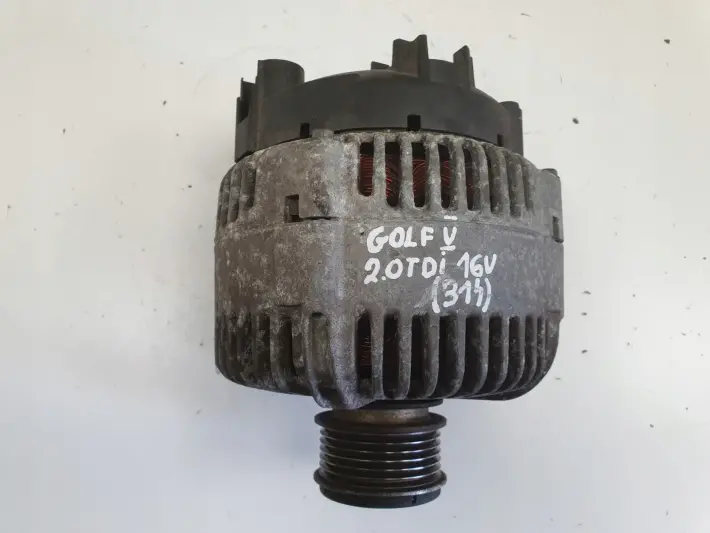 VW Golf V 2.0 TDI ALTERNATOR 021903026L 180A valeo