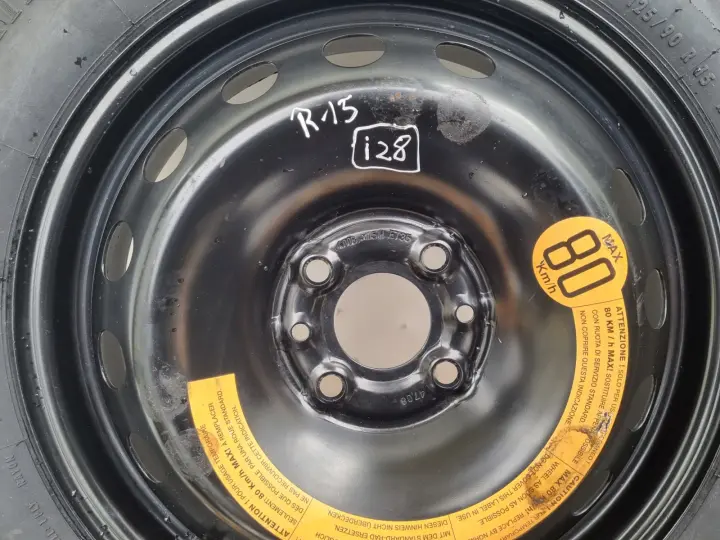 Fiat Alfa Romeo Mito KOŁO DOJAZDOWE dojazdówka 125/90 R15 4x98 A4470609