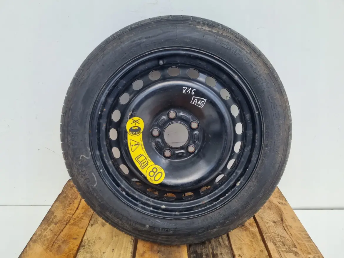 Ford C -Max II Focus Mk3 KOŁO DOJAZDOWE dojazdówka 125/80 R16 5x108 2160848