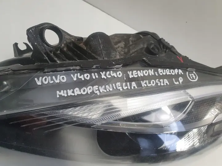 Volvo V40 II 12-16r PRZEDNIA LAMPA LEWA lewy przód EUROPA 31420007