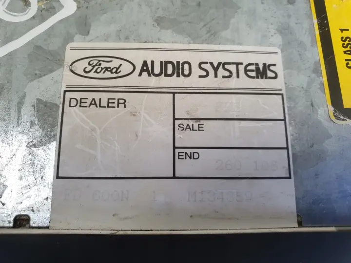Ford Mondeo mk3 Galaxy RADIOODTWATRZACZ CD radio 6000CD 98AP-18C815-AC