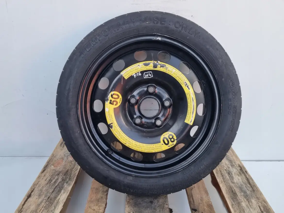 Audi Seat Vw Golf V KOŁO DOJAZDOWE dojazdówka 125/70 R16 1K0601027F 5x112