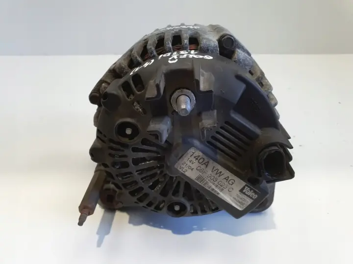 VW Golf V 1.9 TDI ALTERNATOR valeo 06F903023C 140A