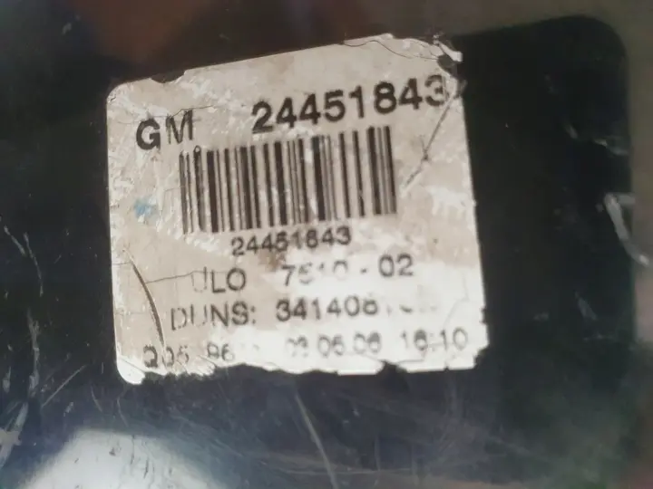 Opel Zafira B TYLNA LAMPA PRAWA prawy tył pasażera 24451843