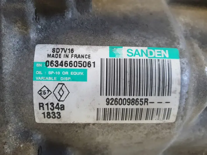 Nissan Qashqai 1.5 DCI SPRĘŻARKA KLIMATYZACJI 926009865R