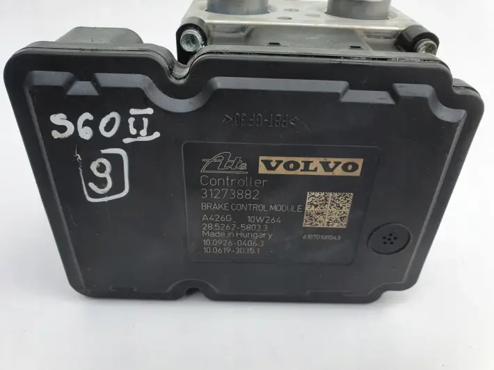 Volvo V60 S60 II POMPA ABS Sterownik 31273882