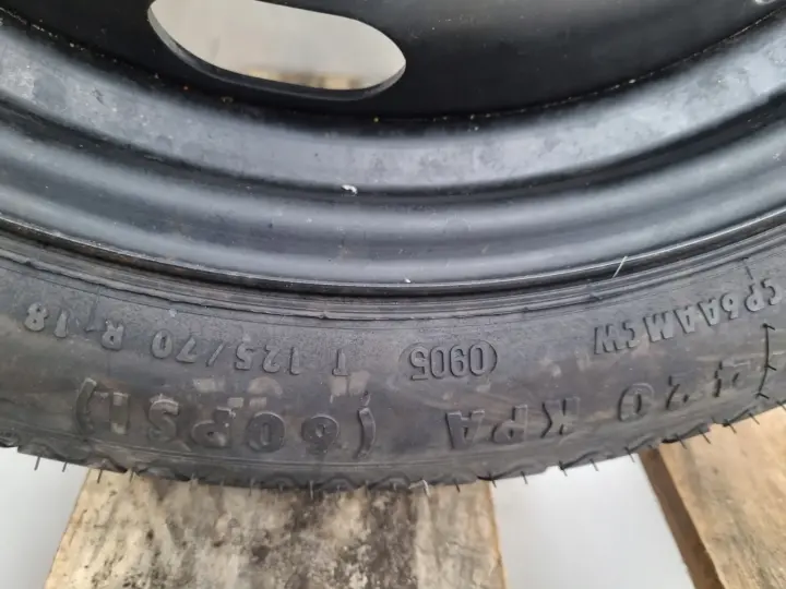 Audi Seat Vw Skoda KOŁO DOJAZDOWE dojazdówka 125/70 R18 1K0601027B