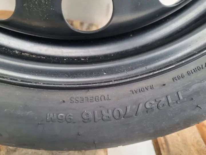 Audi Seat Vw Golf V KOŁO DOJAZDOWE dojazdówka 125/70 R16 1K0601027F 5x112