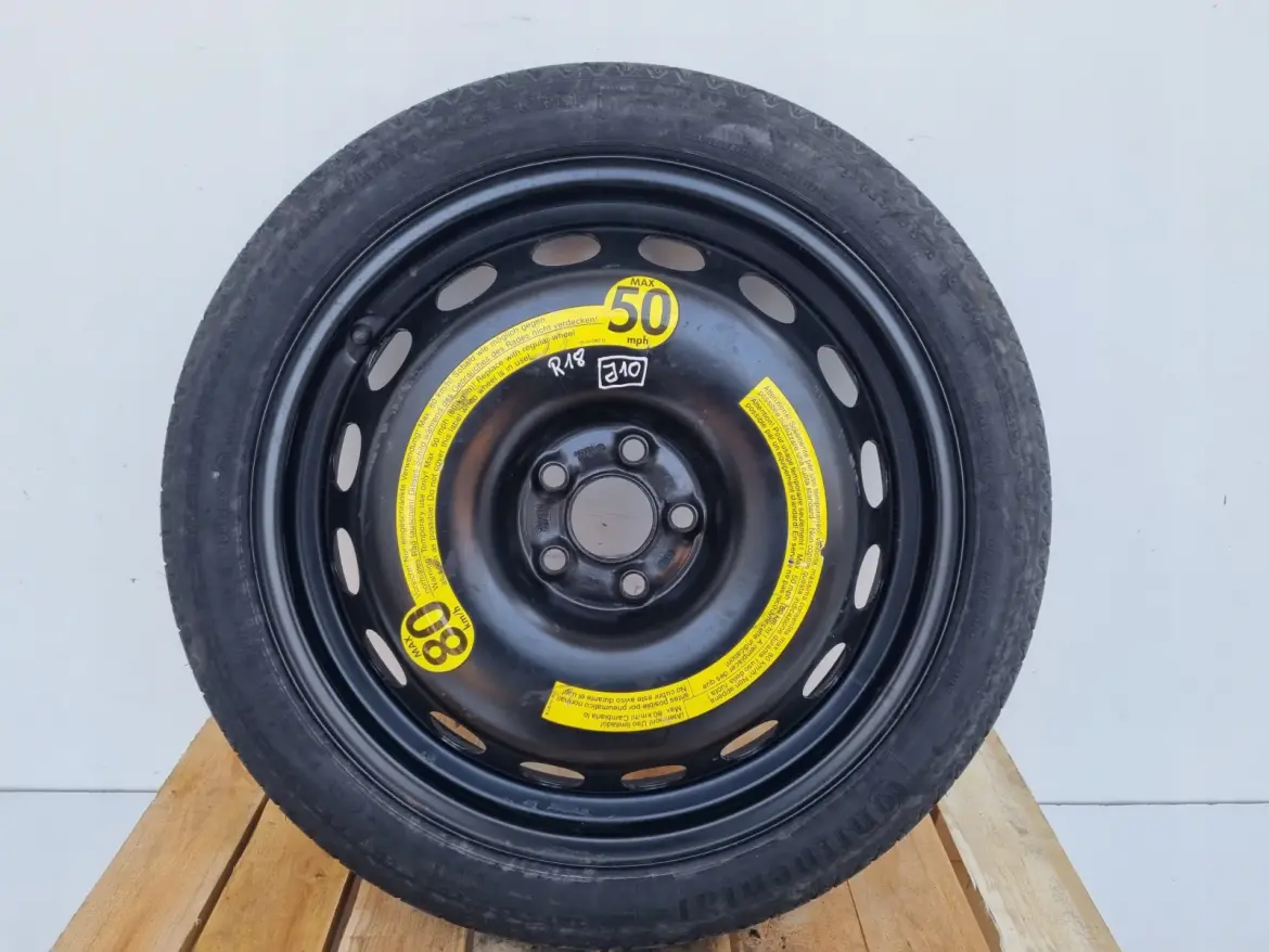 Audi Seat Vw Skoda KOŁO DOJAZDOWE dojazdówka 125/70 R18 5x100 1J0601027M