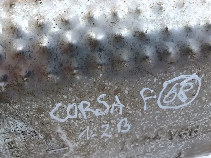 Opel Corsa F 1.2 12V WYDECH TŁUMIK rura wydechowa
