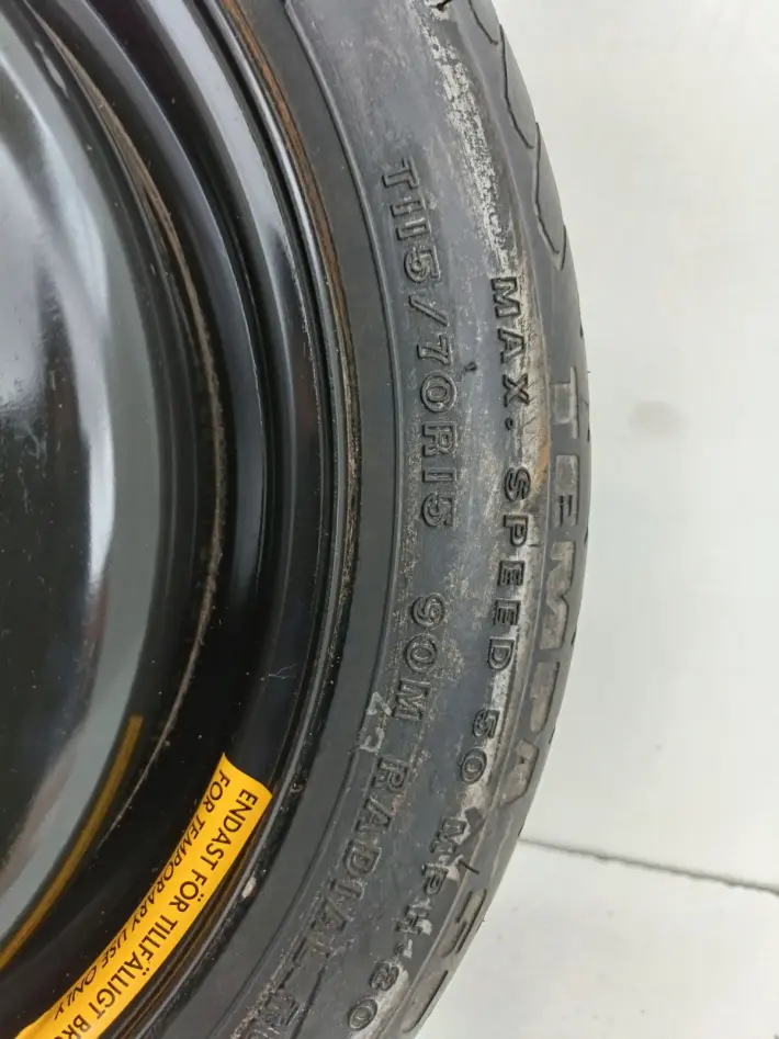 Volvo S70 V70 I KOŁO DOJAZDOWE dojazdówka 115/70 R15 9127261